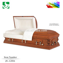 Premium high quality solid wood custom casket supplier